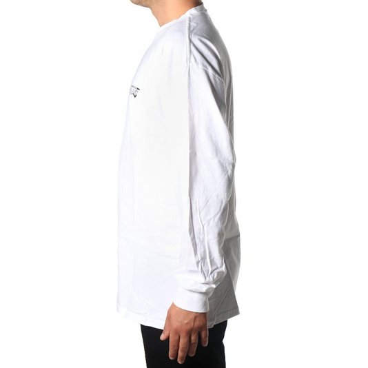 Camiseta Vans Rowan Zorilla Face Manga Longa Branco