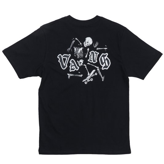 Camiseta Vans Shattered Juvenil Preto