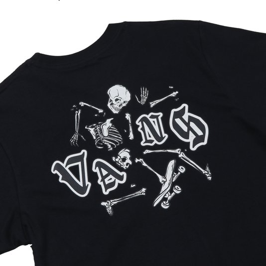 Camiseta Vans Shattered Juvenil Preto