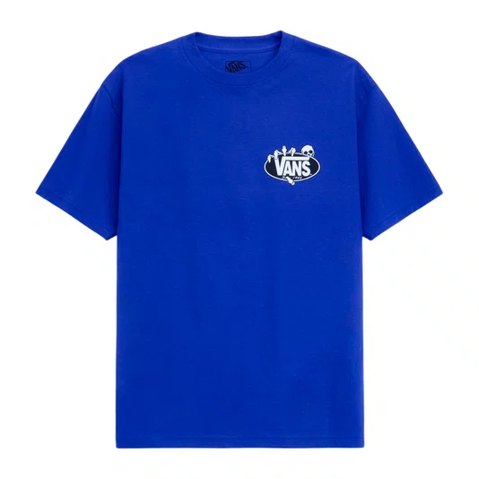Camiseta Vans Show Off Ss Azul Royal