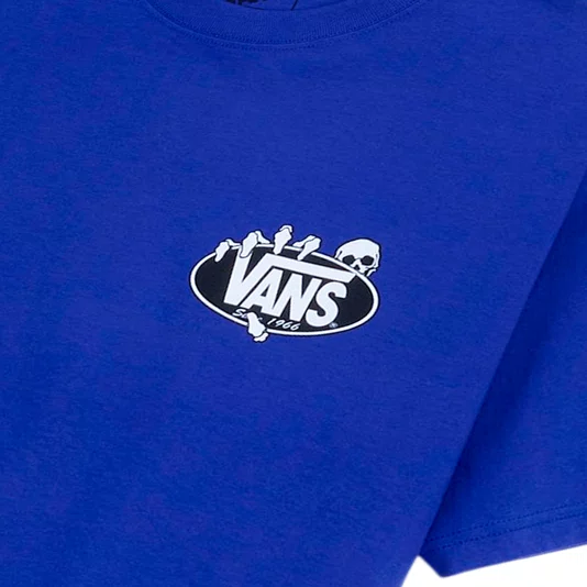 Camiseta Vans Show Off Ss Azul Royal