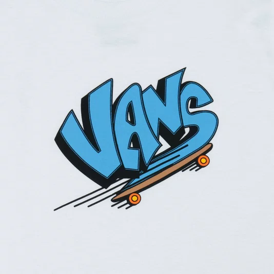 Camiseta Vans Sk8 Branco