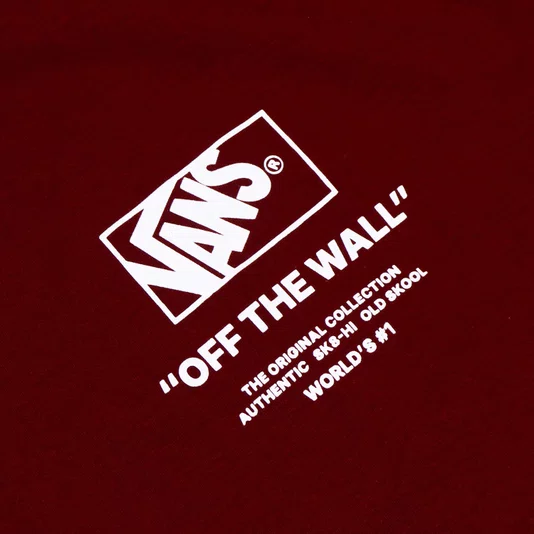 Camiseta Vans Stacked Hi Bordo