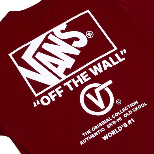Camiseta Vans Stacked Hi Bordo
