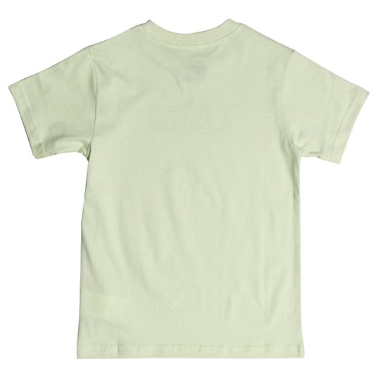 Camiseta Vans Stacked Ss Infantil Verde Lima