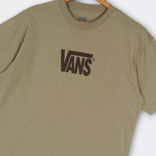 Camiseta Vans Stretch Logo Verde