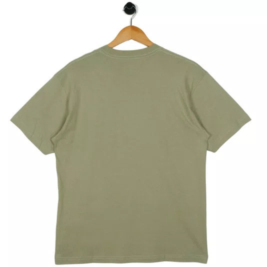 Camiseta Vans Stretch Logo Verde Oliva