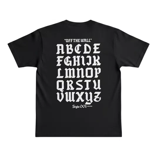Camiseta Vans Style 001 Ss Black Preto