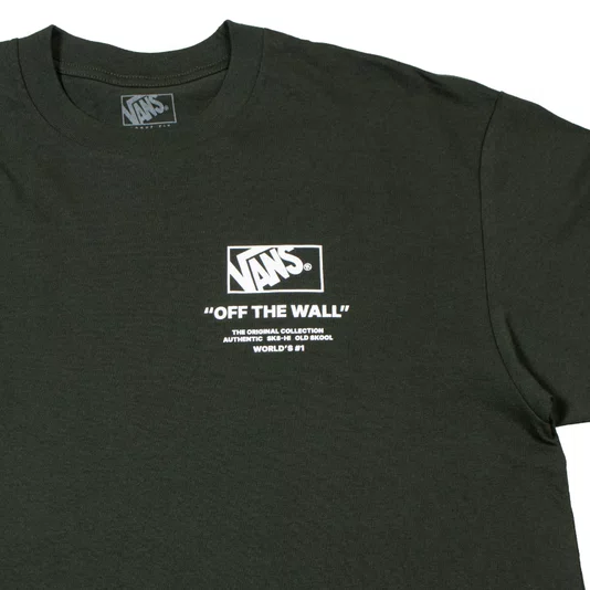 Camiseta Vans The Formula Verde Escuro