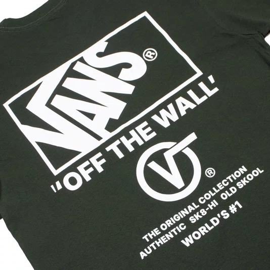 Camiseta Vans The Formula Verde Escuro