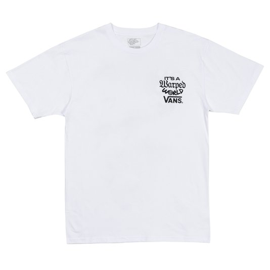 Camiseta Vans Warped World Branco