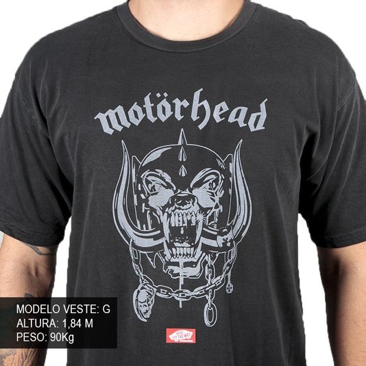 Camiseta Vans Warpig X Motorhead Preto