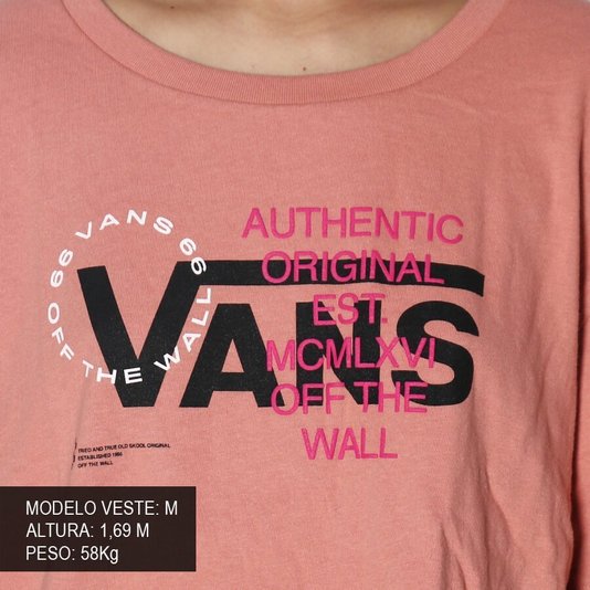 Camiseta Vans Wm Ya Mos Rose Dawn Fem Rose