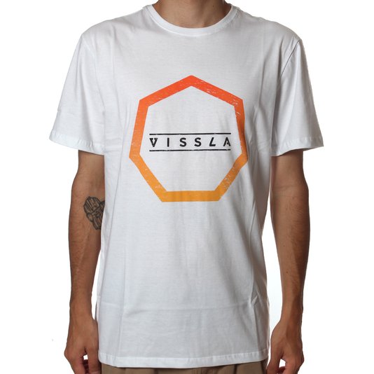 Camiseta Vissla Sun Bar Branco