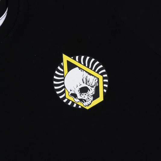 Camiseta Volcom Arched Juvenil Preto