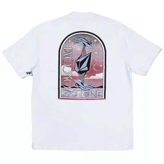 Camiseta Volcom Comfort Light Work Branco