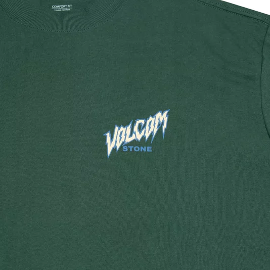 Camiseta Volcom Comfort Meow Verde