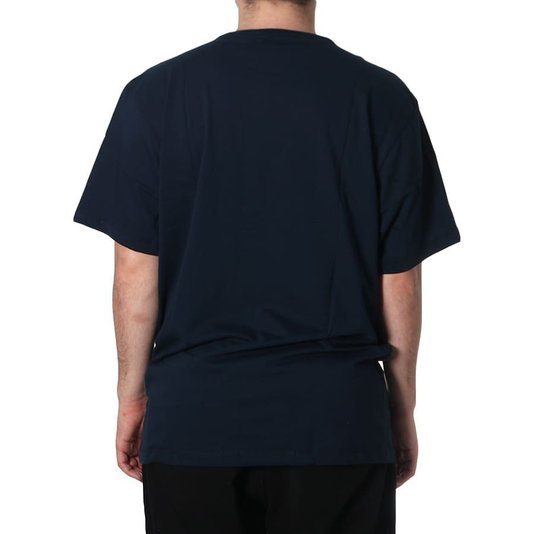 Camiseta Volcom Crostic Azul Marinho