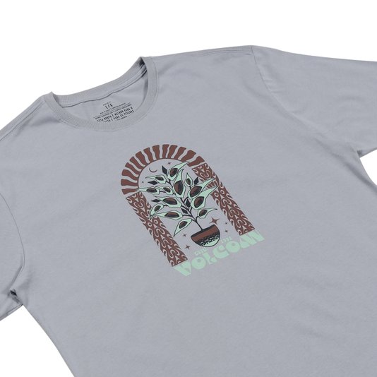 Camiseta Volcom Delights Cinza
