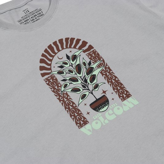 Camiseta Volcom Delights Cinza