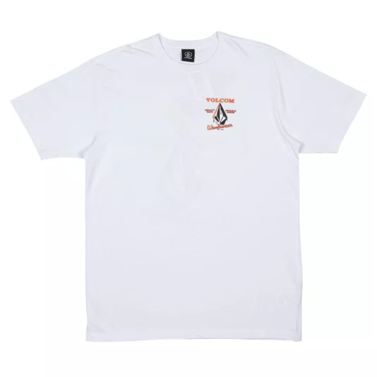 Camiseta Volcom Enamel Branco