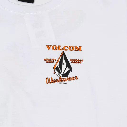 Camiseta Volcom Enamel Branco