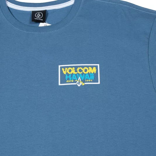 Camiseta Volcom Fuzer Azul