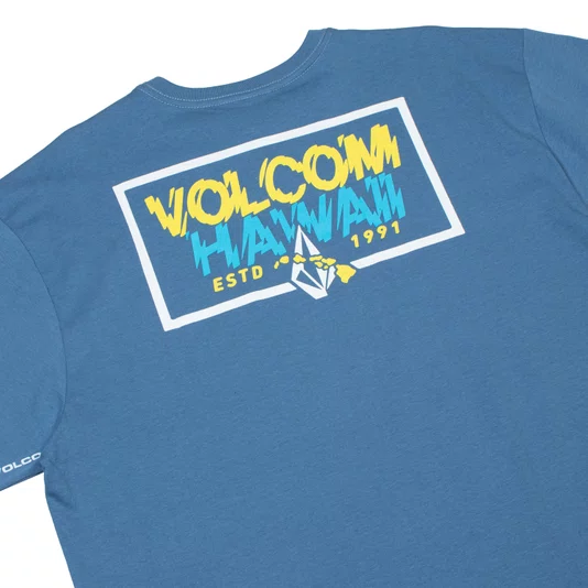Camiseta Volcom Fuzer Azul