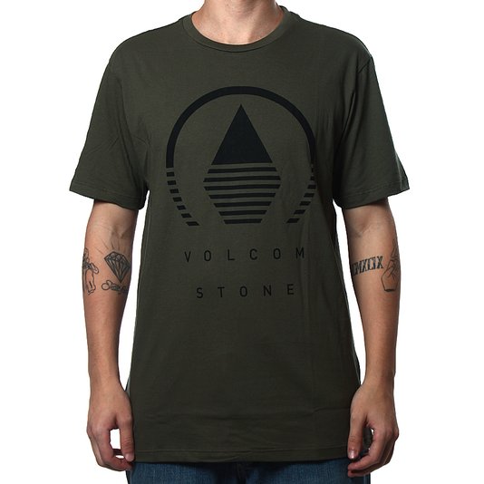 Camiseta Volcom Horizon Militar
