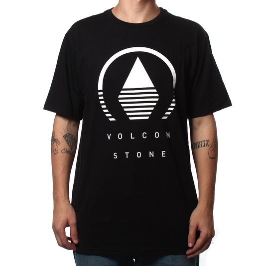 Camiseta Volcom Horizon Preto