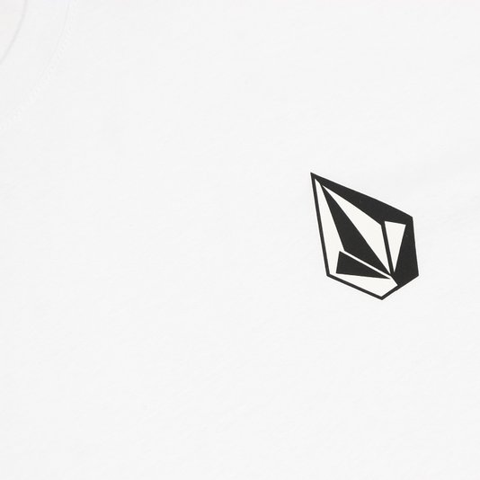 Camiseta Volcom Iconic Branco Oversize Big