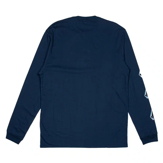 Camiseta Volcom Iconic M/L Azul Marinho