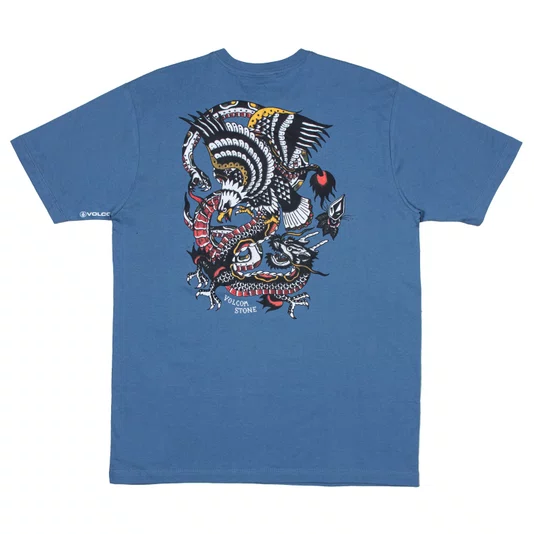 Camiseta Volcom Lintel Classic Azul