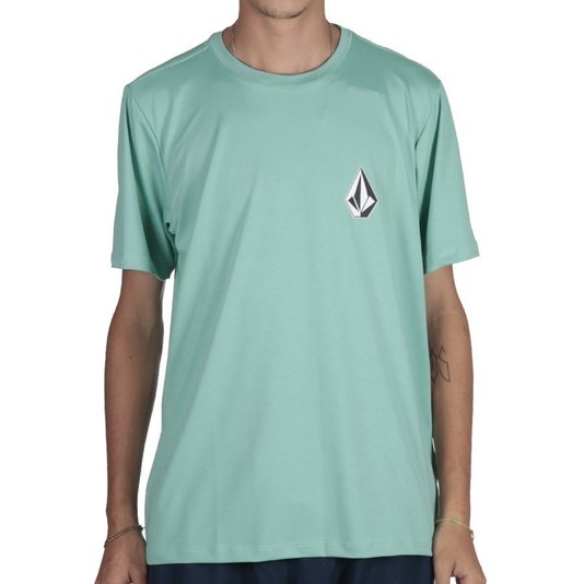 Camiseta Volcom Lycra Stonetech Verde