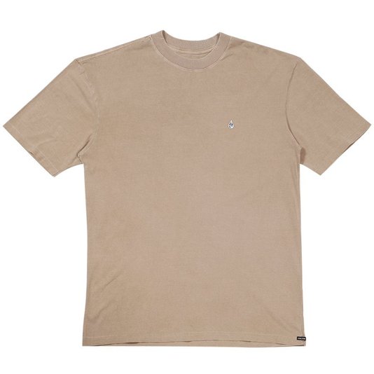 Camiseta Volcom Mini Mark Caqui