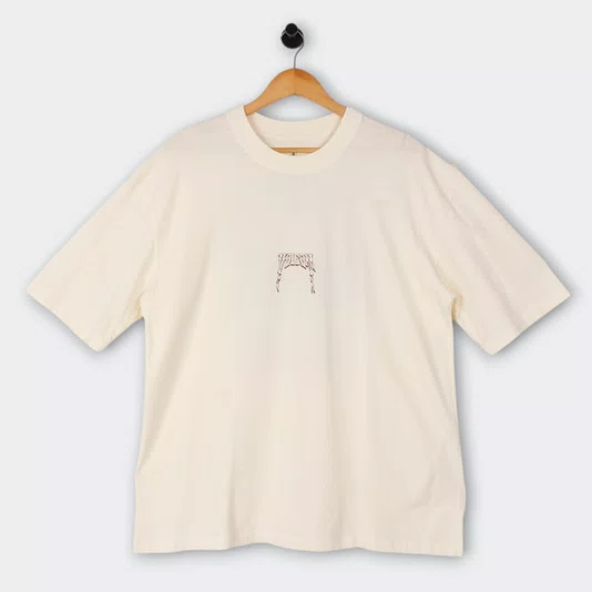 Camiseta Volcom Moth Feminina Off White