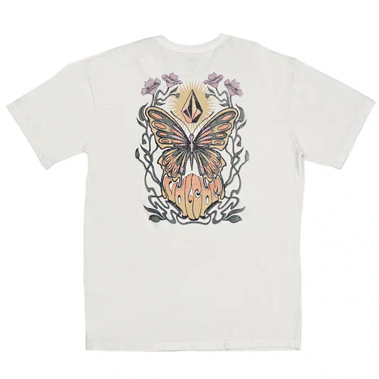 Camiseta Volcom My Guys Feminina Off White