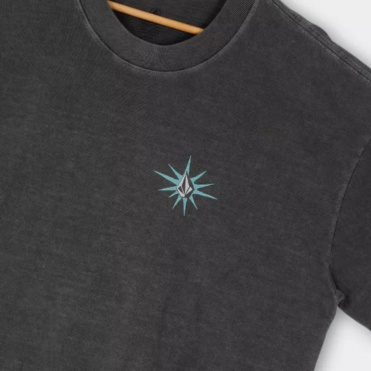 Camiseta Volcom My Guys Feminino Preto