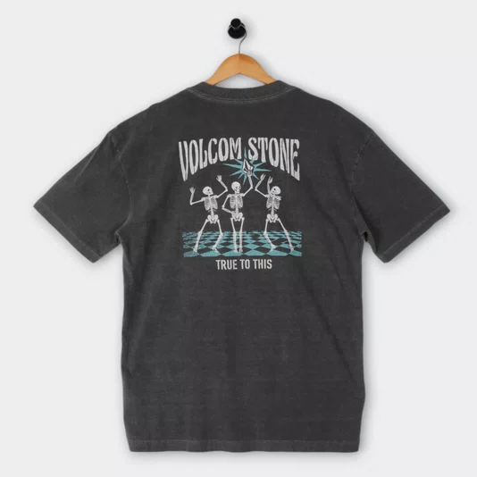 Camiseta Volcom My Guys Feminino Preto