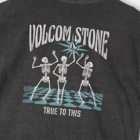 Camiseta Volcom My Guys Feminino Preto