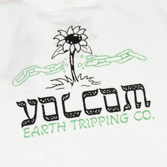 Camiseta Volcom Perseverance Off White