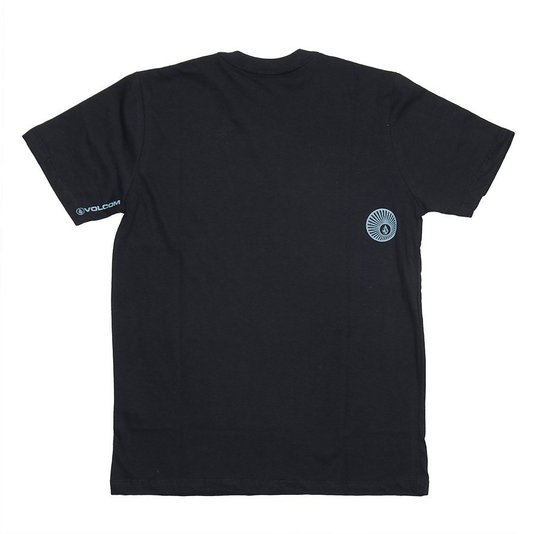 Camiseta Volcom Reply Infanto - Juvenil Preto