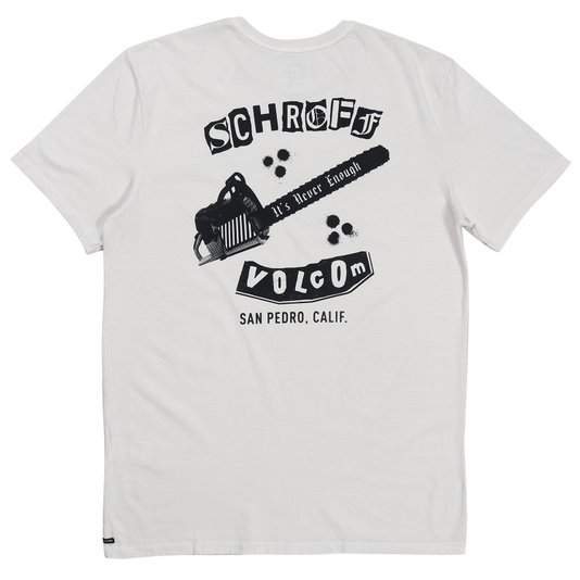 Camiseta Volcom Schroff Off White
