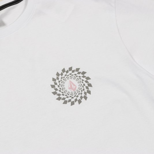 Camiseta Volcom Silk Rabbit Hole Branco