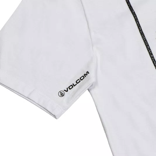 Camiseta Volcom Silk Sunset Delight Branco