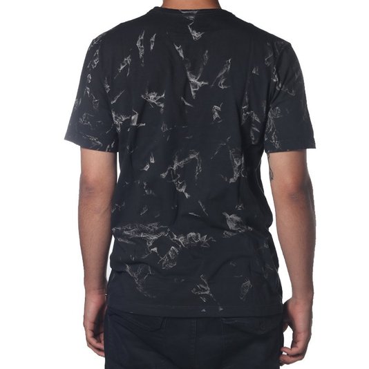 Camiseta Volcom Static Noise Preto