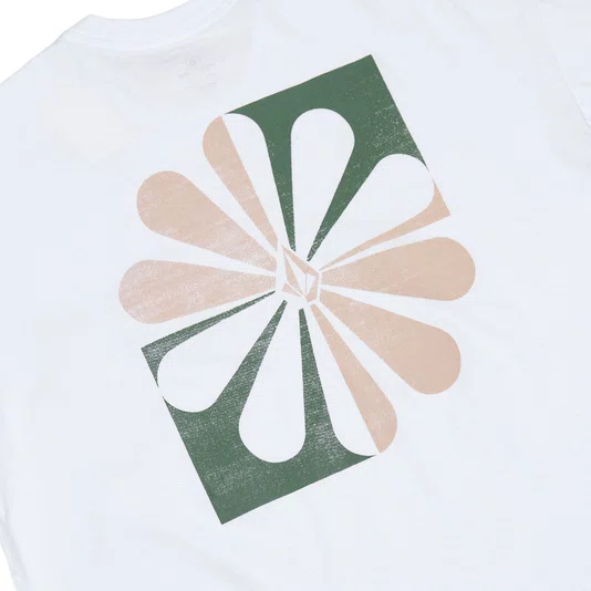 Camiseta Volcom Stone Art Up Feminina Branco