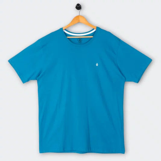 Camiseta Volcom Stone Blanks Big Azul