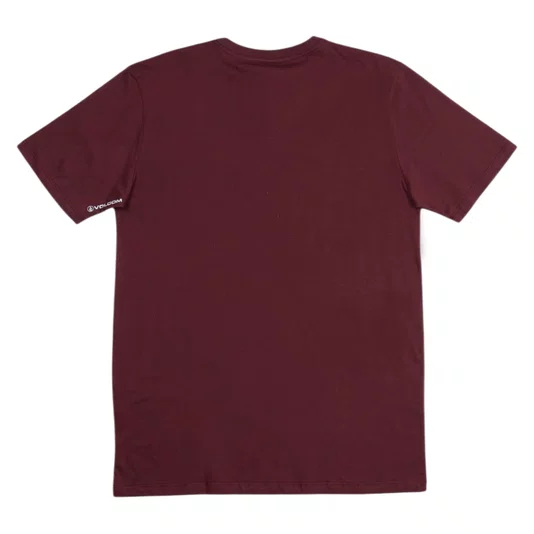 Camiseta Volcom Stone Blanks Bordo