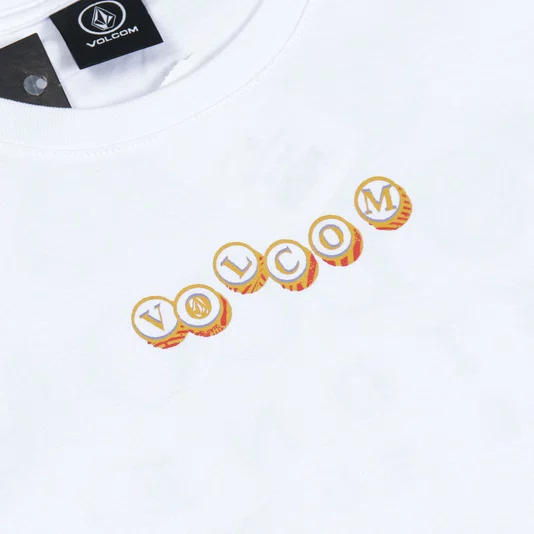 Camiseta Volcom Veevo Branco